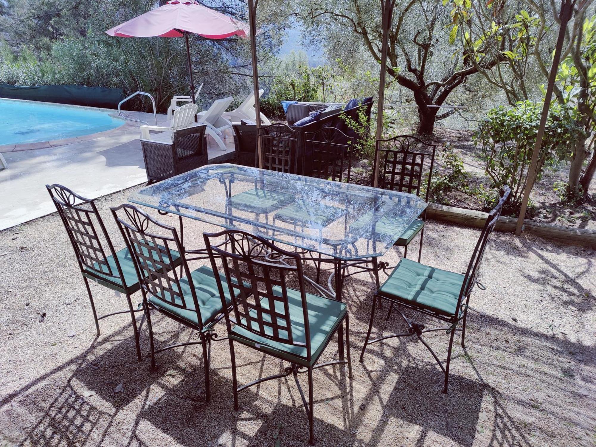 Villa Cigalons En Pleine Pinede Avec Piscine Chauffee De Mai A Septembre Auriol Exterior photo