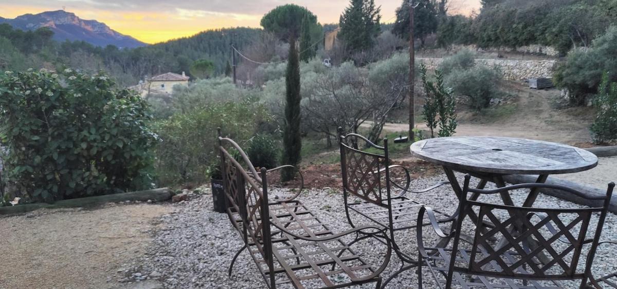 Villa Cigalons En Pleine Pinede Avec Piscine Chauffee De Mai A Septembre Auriol Exterior photo